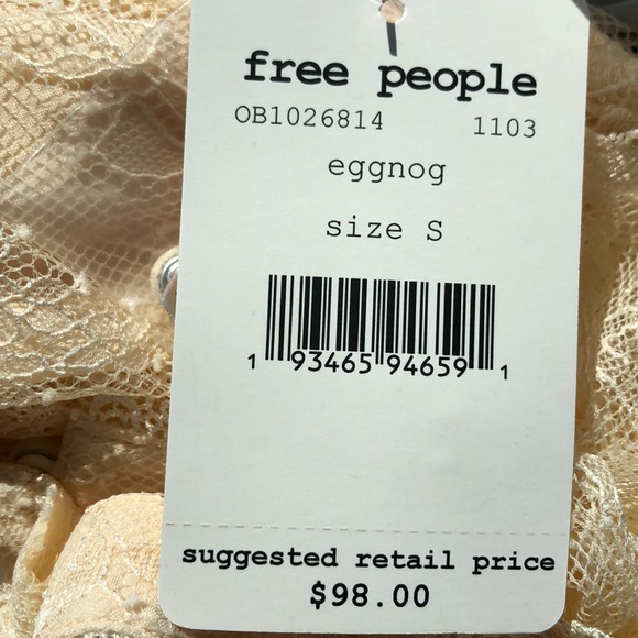 🔥Free People lace top - Picture 7 of 8